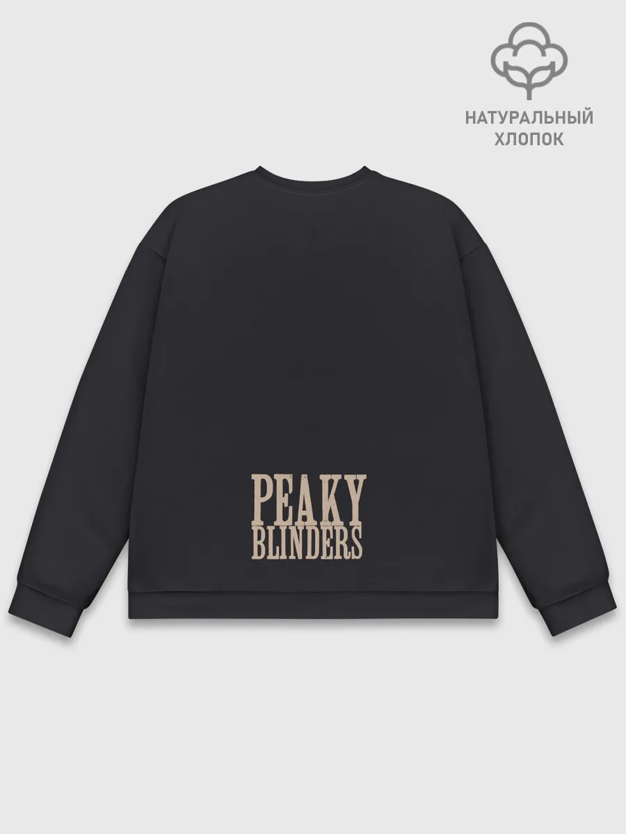 Мужской свитшот базовый / Острые козырьки