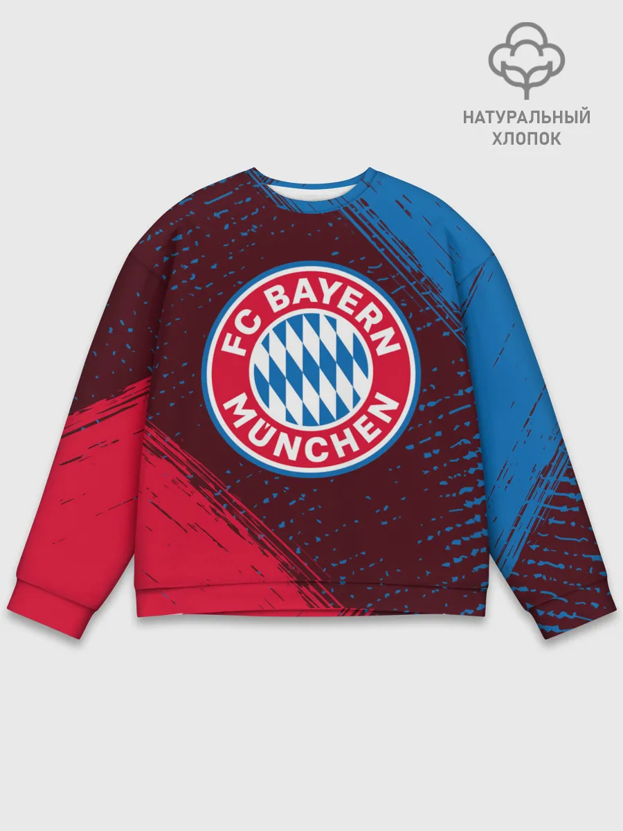 Мужской свитшот базовый / FC BAYERN / БАВАРИЯ