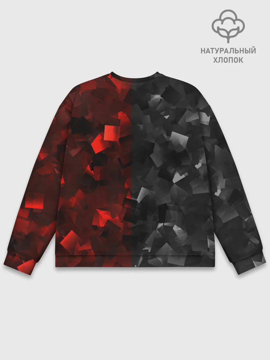 Мужской свитшот базовый / HONDA | RedBlack