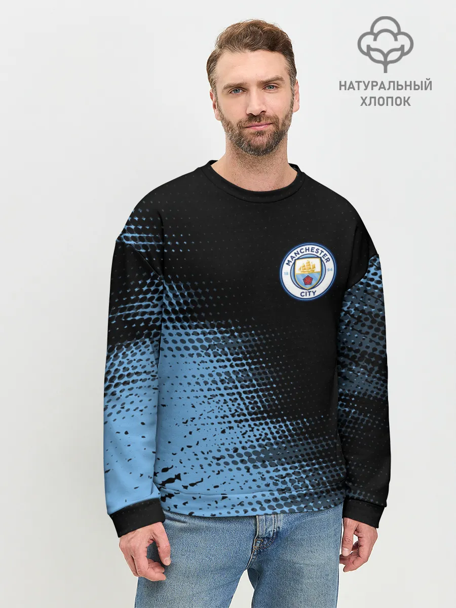 Мужской свитшот базовый / MANCHESTER CITY Манчестер Сити