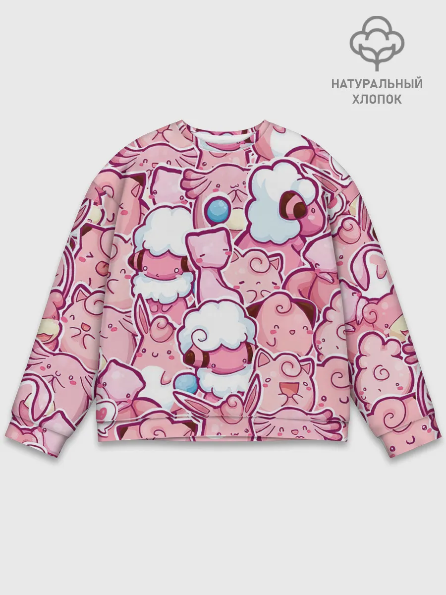 Мужской свитшот базовый / Розовое собрание