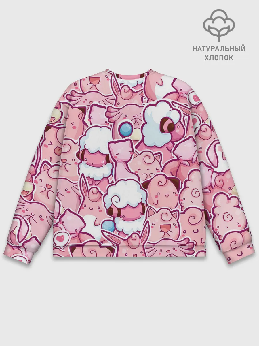 Мужской свитшот базовый / Розовое собрание