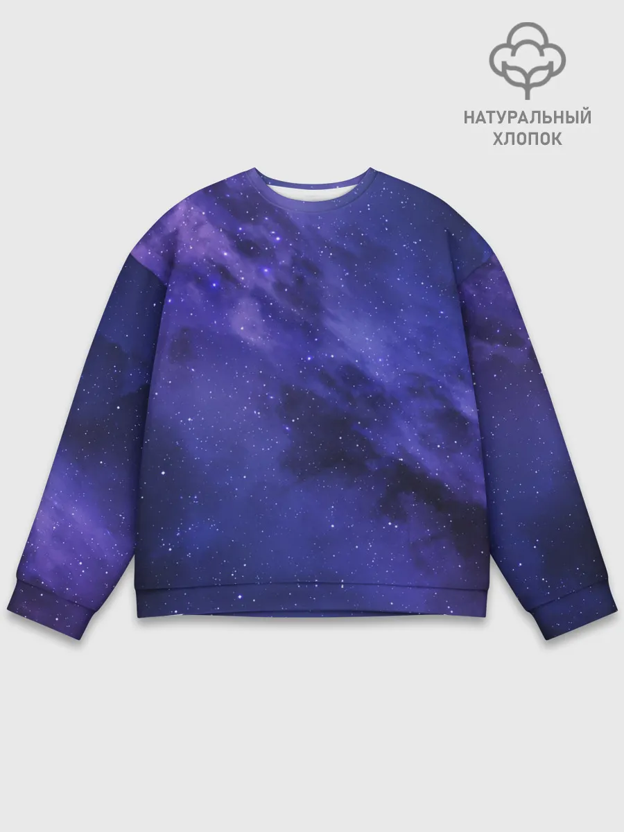 Мужской свитшот базовый / Космос