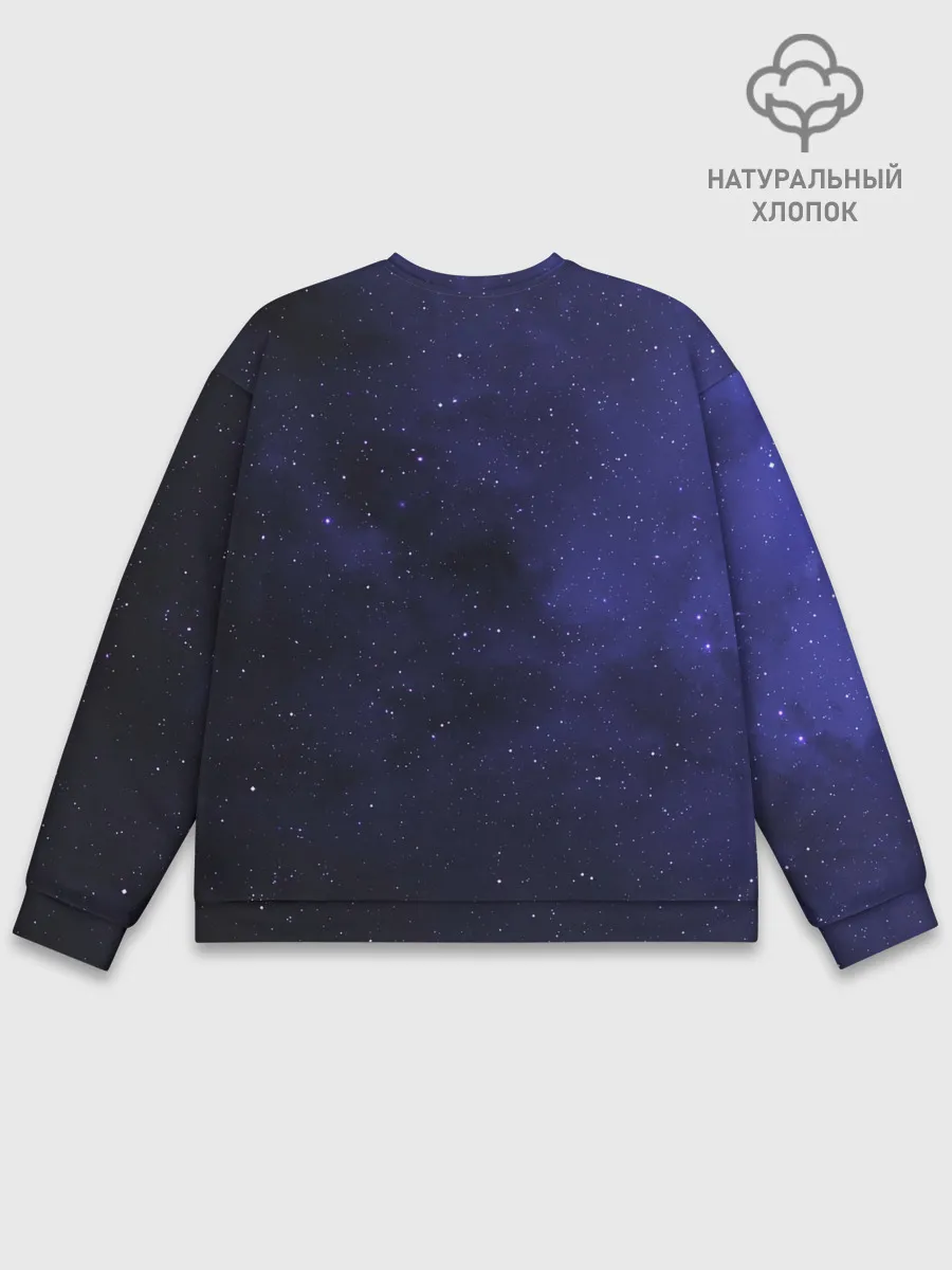 Мужской свитшот базовый / Космос