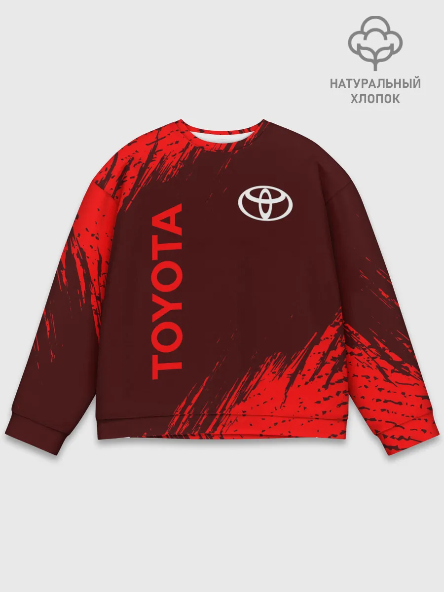 Мужской свитшот базовый / TOYOTA / ТОЙОТА