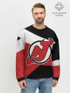 Мужской свитшот базовый / Нью-Джерси Девилз