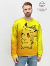 Мужской свитшот базовый / Pikachu Pika Pika