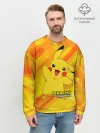 Мужской свитшот базовый / Pikachu Pika Pika