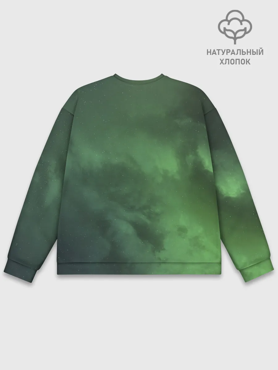 Мужской свитшот базовый / Абстракция