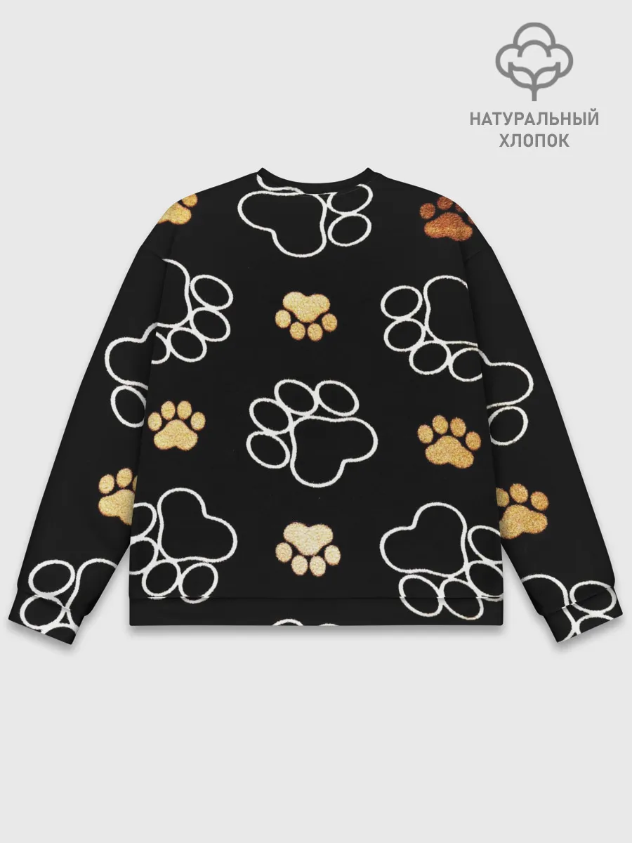 Мужской свитшот базовый / Лапки