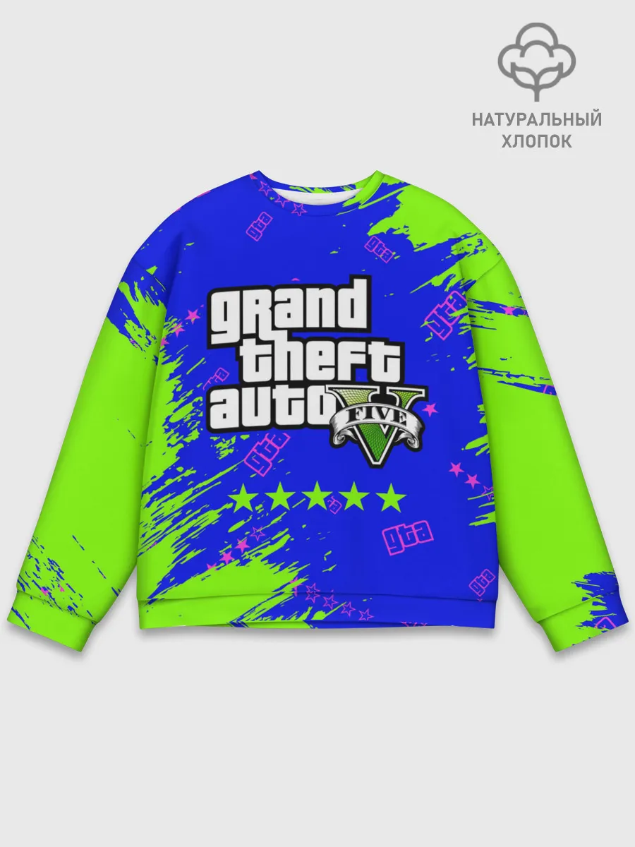 Мужской свитшот базовый / GTA 5 / ГТА 5