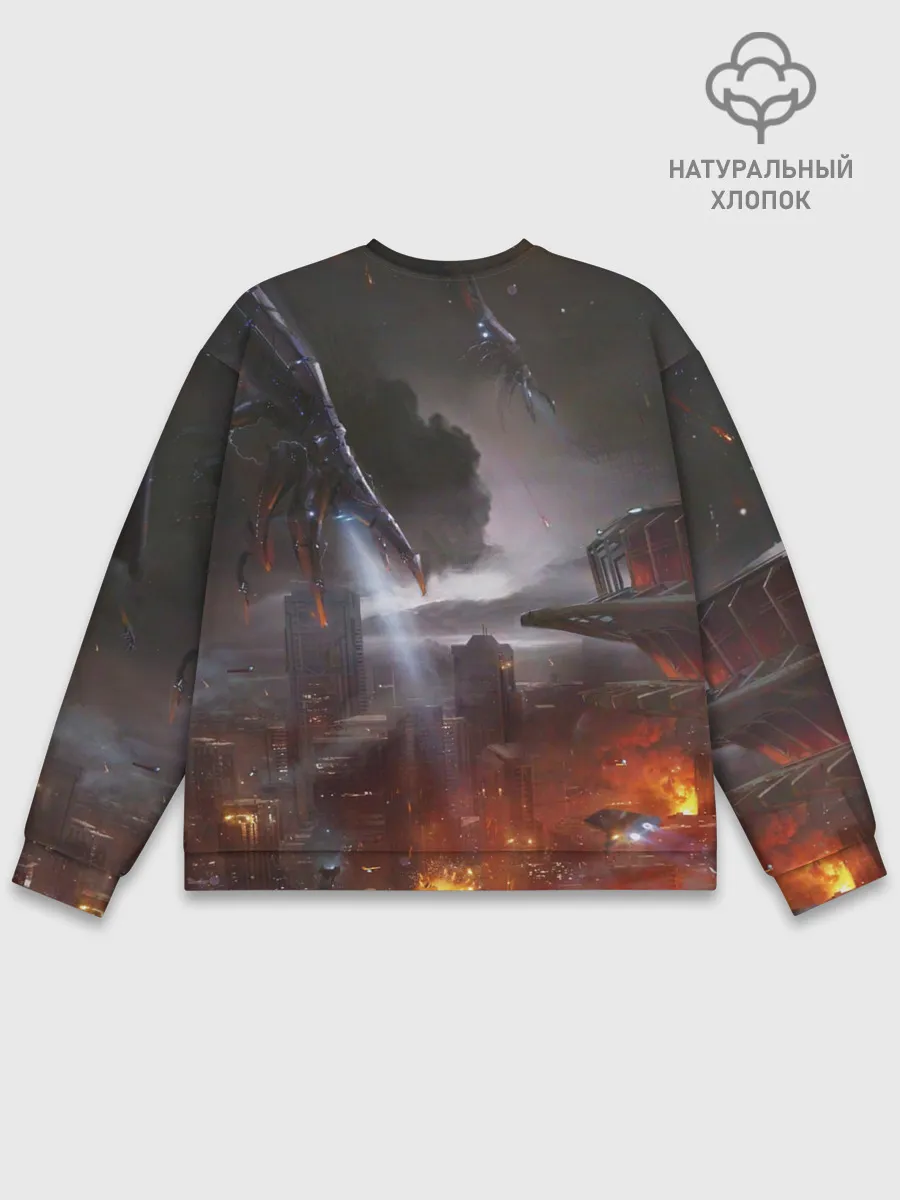 Мужской свитшот базовый / Mass Effect 3