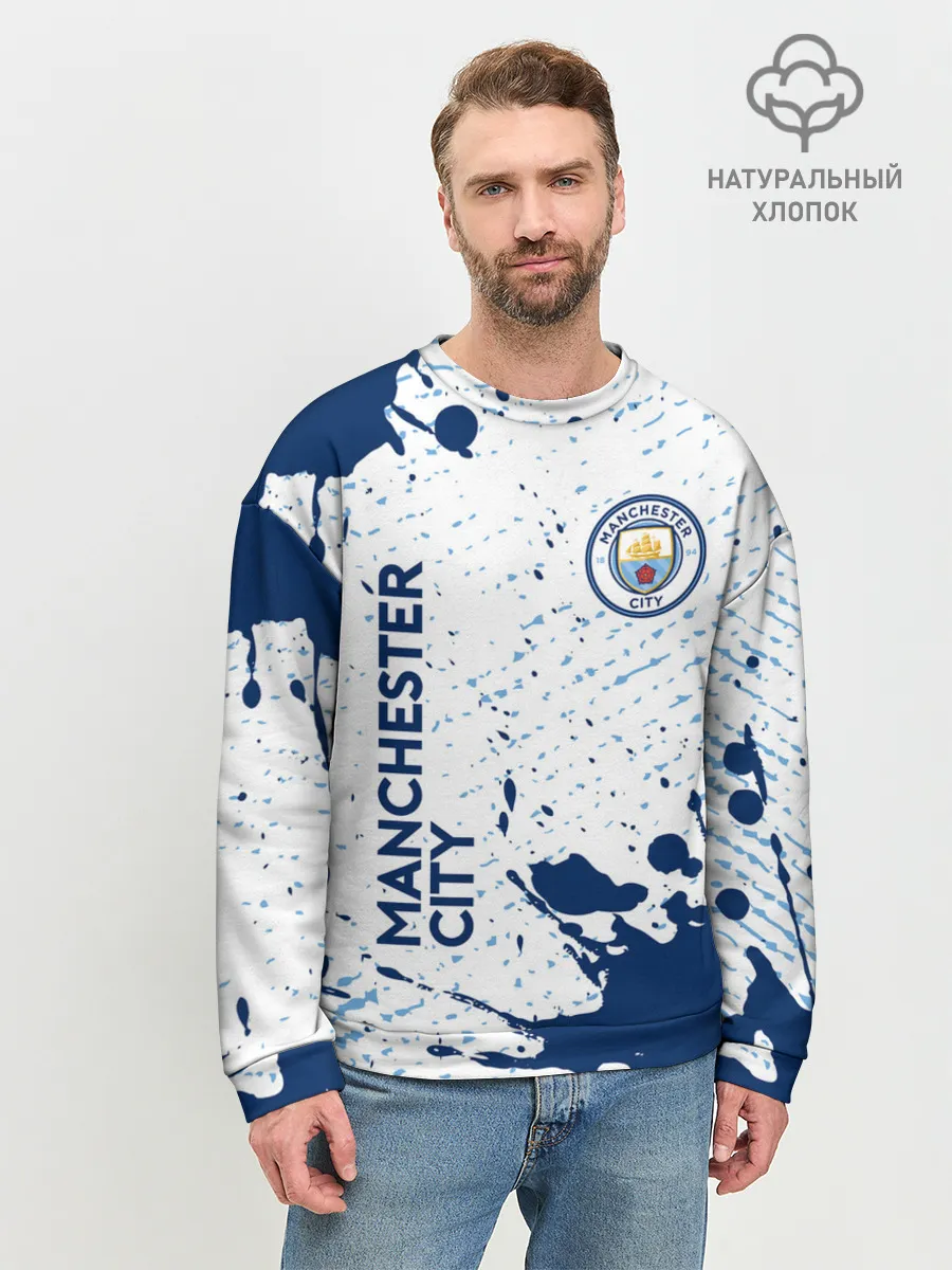 Мужской свитшот базовый / MANCHESTER CITY Манчестер Сити