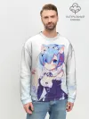 Мужской свитшот базовый / Re:Zero, Рем