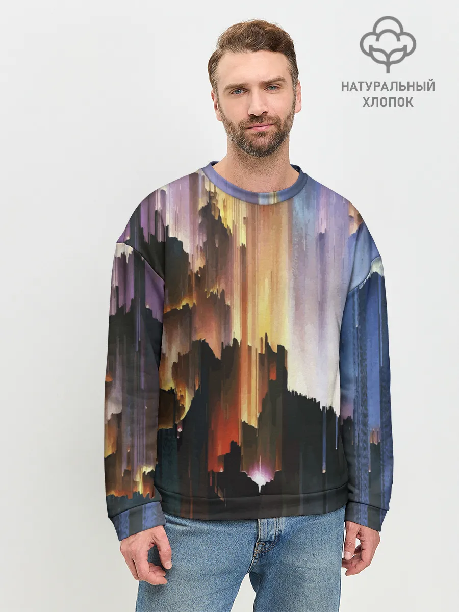 Мужской свитшот базовый / Space