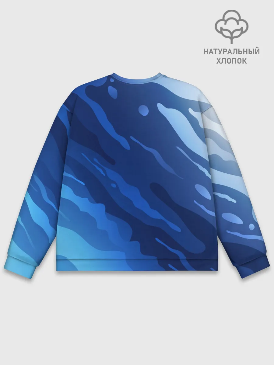 Мужской свитшот базовый / SSC NAPOLI / Наполи