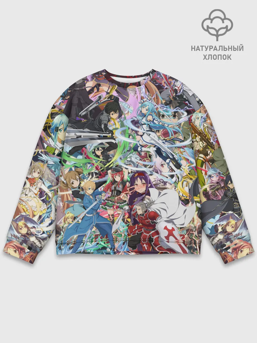 Мужской свитшот базовый / Sword Art Online