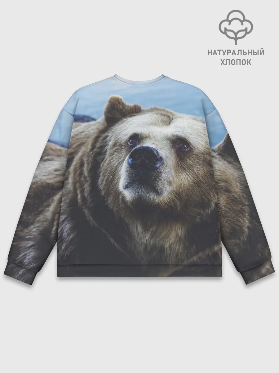 Мужской свитшот базовый / Гризли