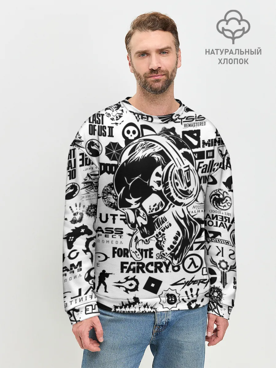 Мужской свитшот базовый / PROGAMER | Все Игры