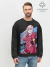 Мужской свитшот базовый / Zero Two in costume