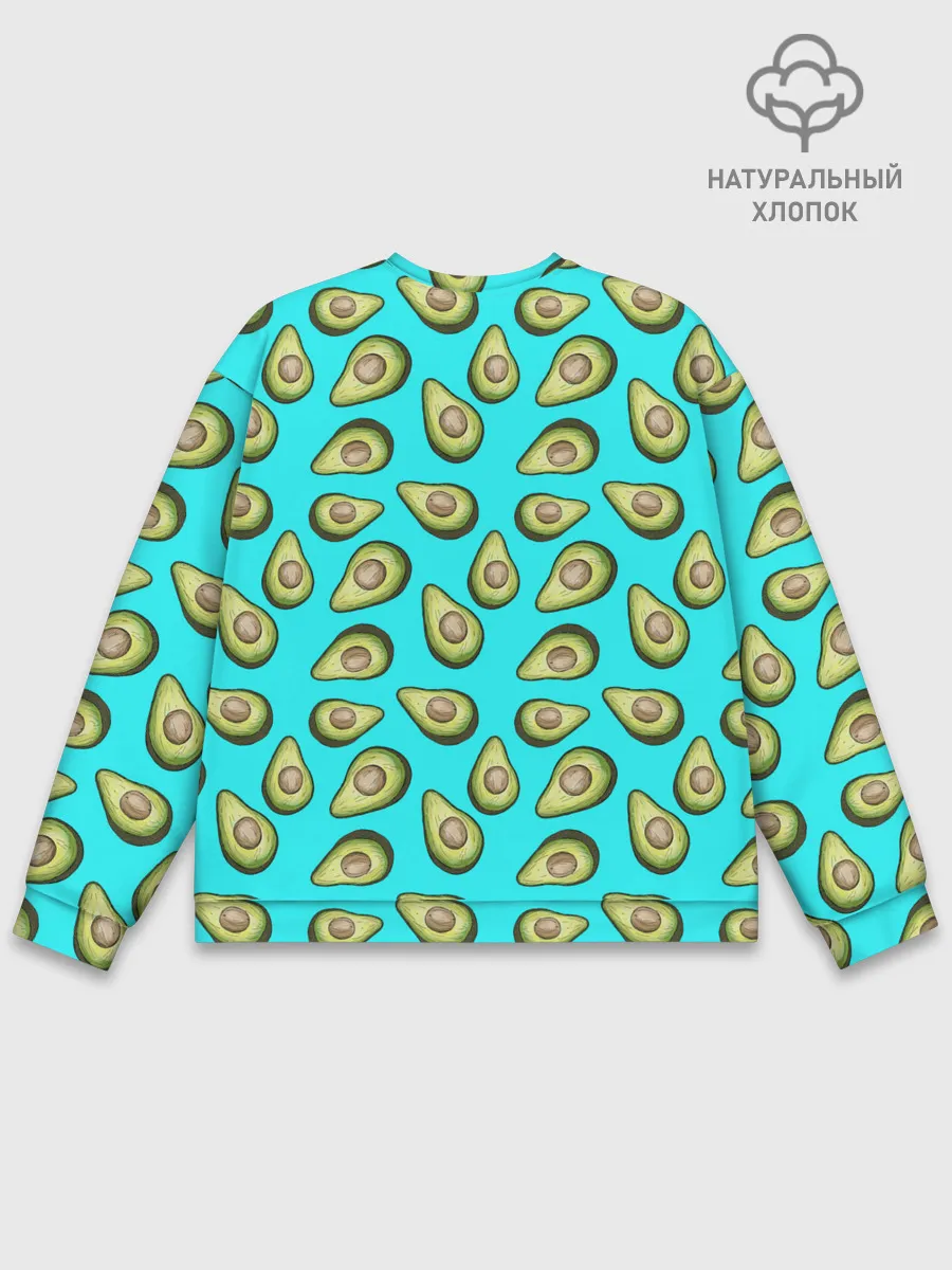 Мужской свитшот базовый / Авокадо