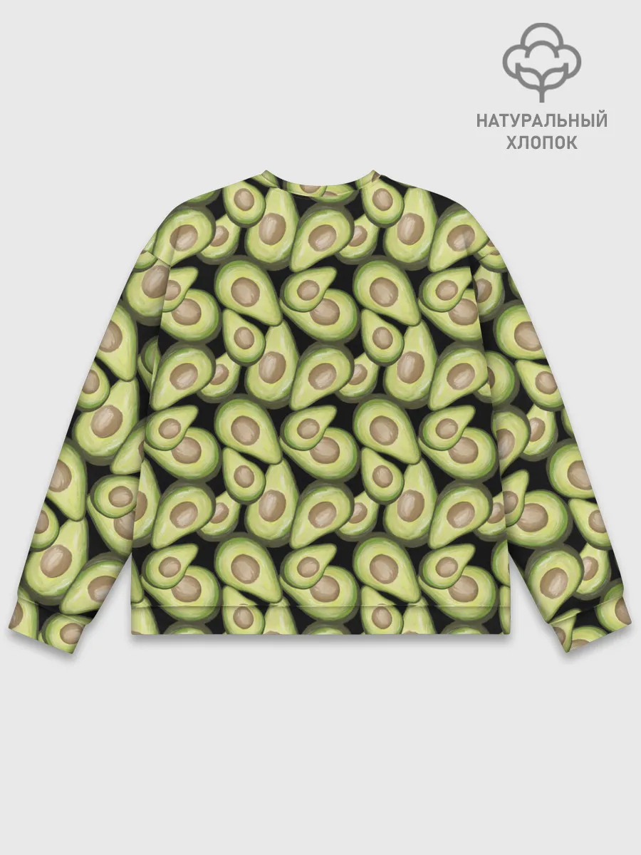 Мужской свитшот базовый / Авокадо