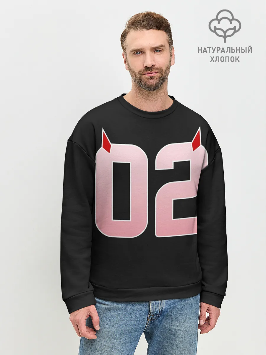 Мужской свитшот базовый / Порядковый номер 02