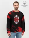 Мужской свитшот базовый / AC MILAN.