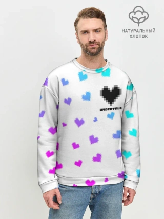 Мужской свитшот базовый / UNDERTALE / АНДЕРТЕЙЛ
