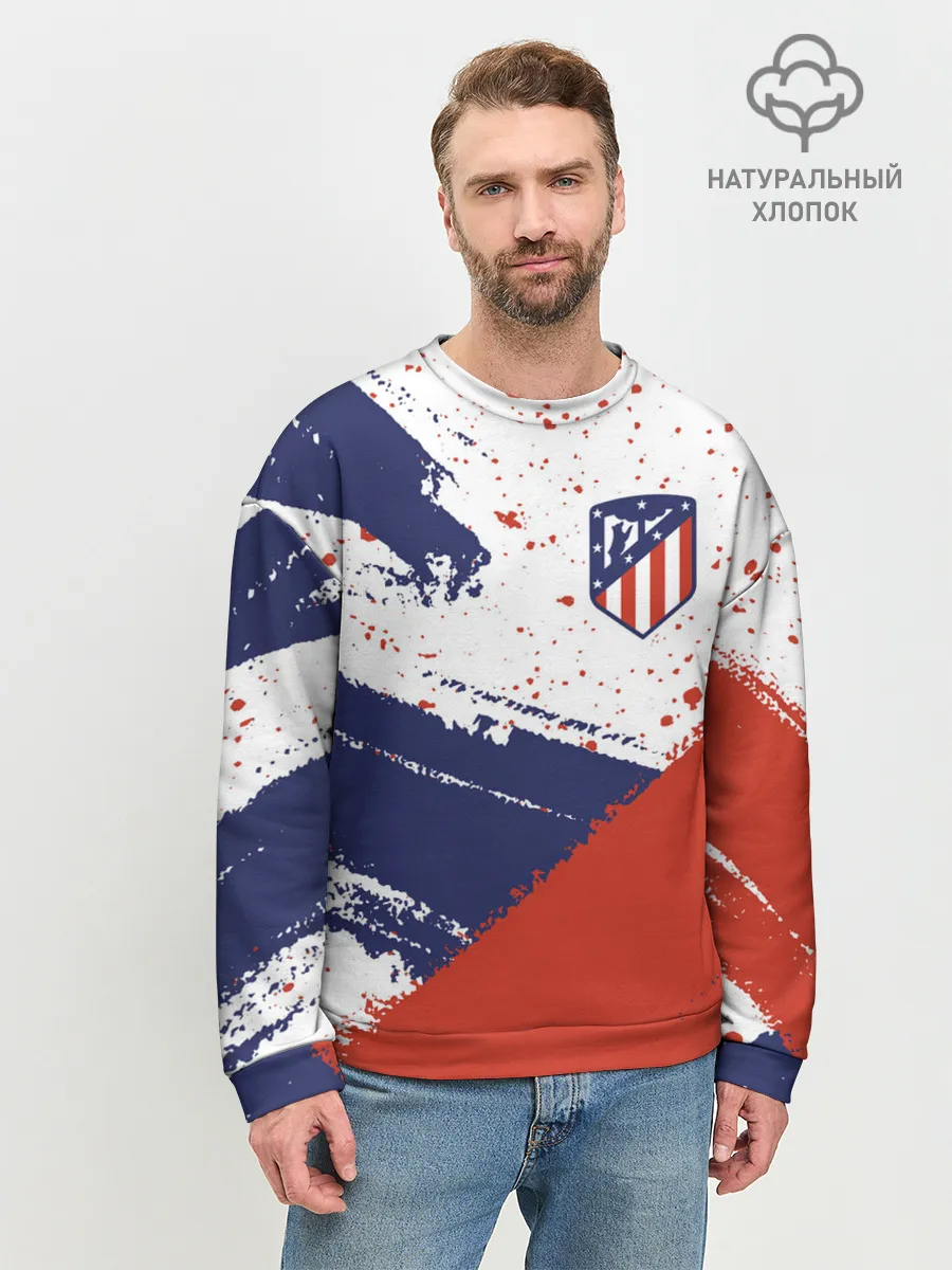 Мужской свитшот базовый / ATLETICO MADRID / Атлетико