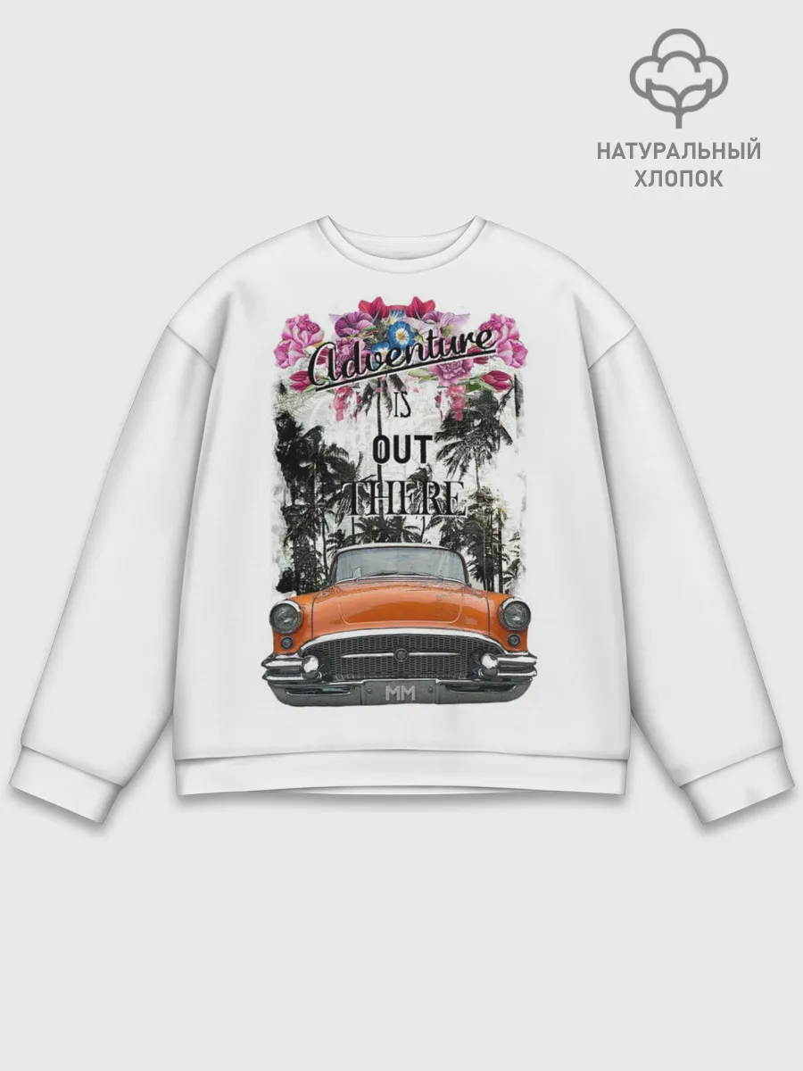 Мужской свитшот базовый / Adventure