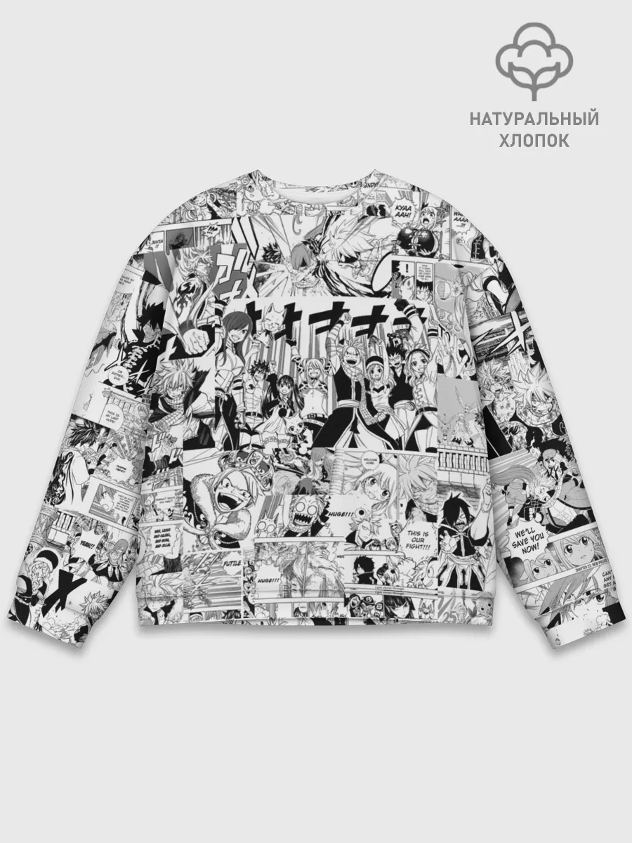 Мужской свитшот базовый / Хвост Феи Грей