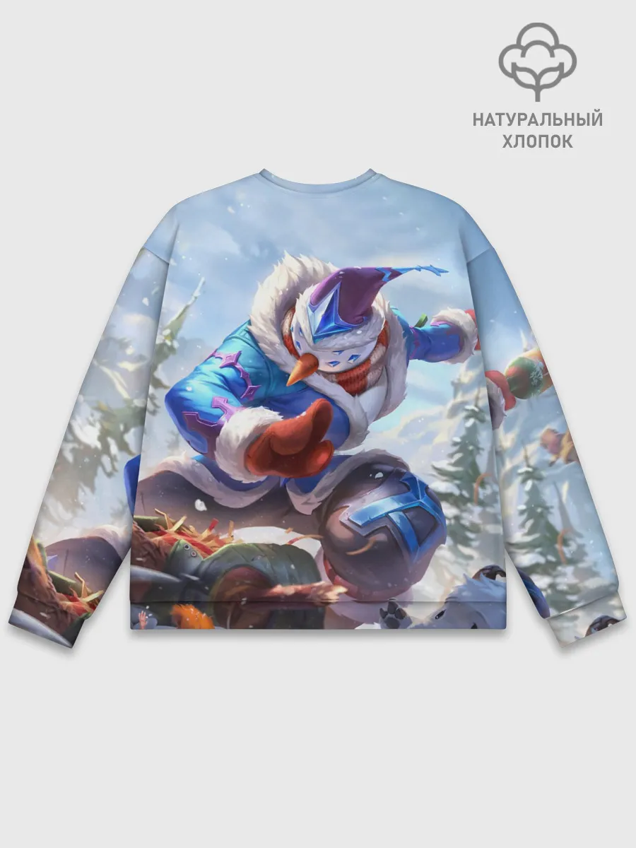 Мужской свитшот базовый / League of Legends МАСТЕР ЙИ