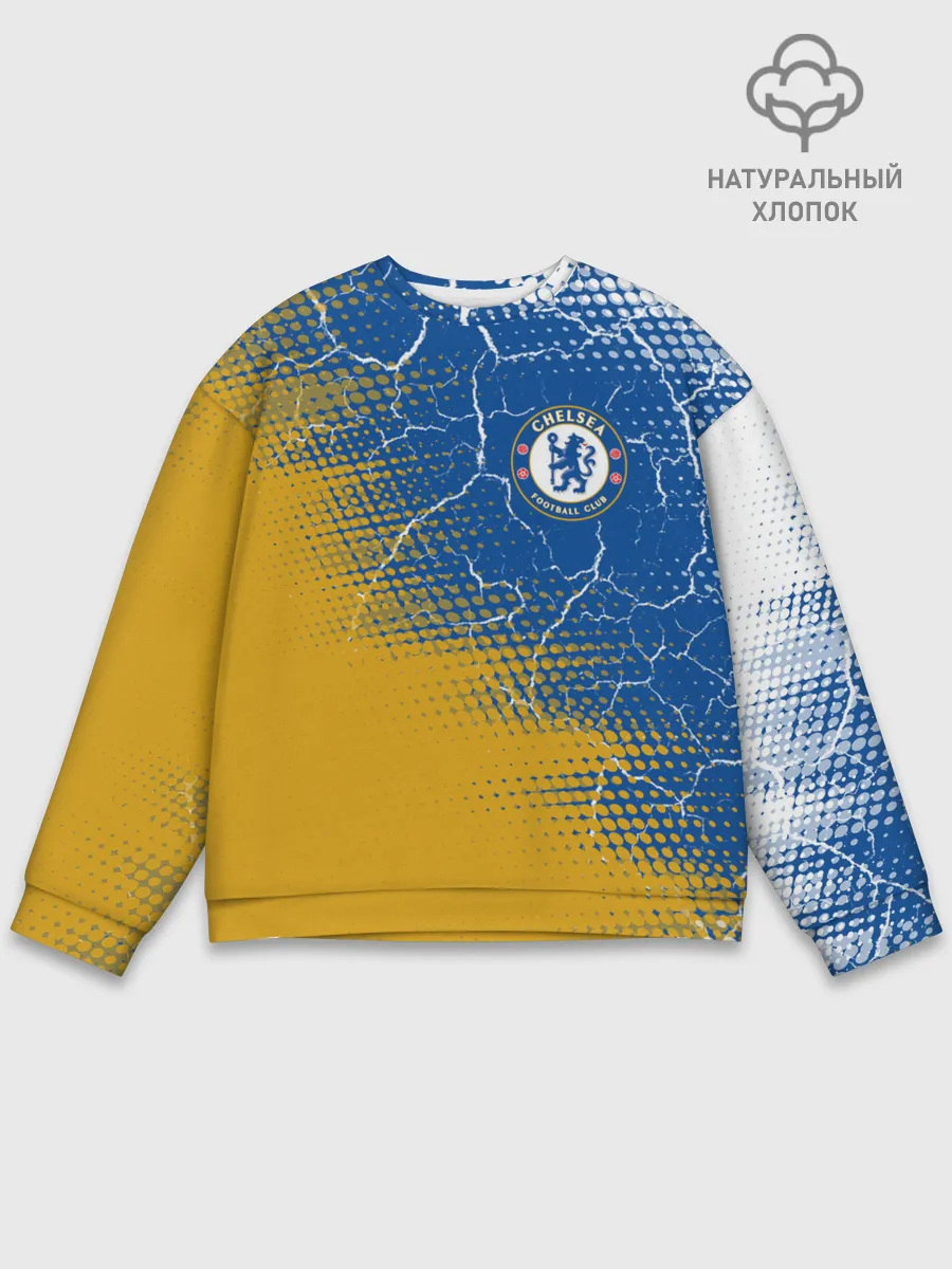 Мужской свитшот базовый / CHELSEA F.C. / ЧЕЛСИ