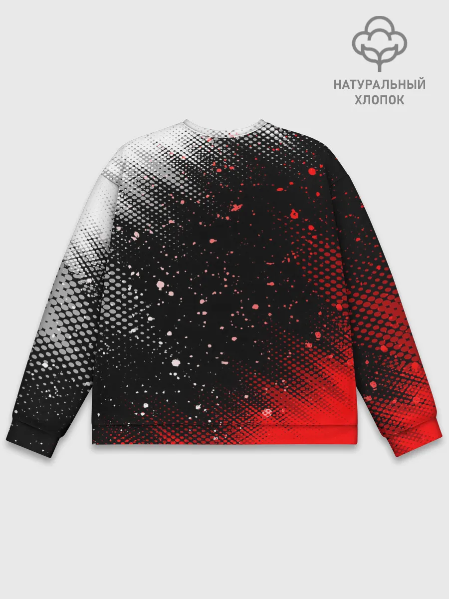 Мужской свитшот базовый / AC MILAN / МИЛАН