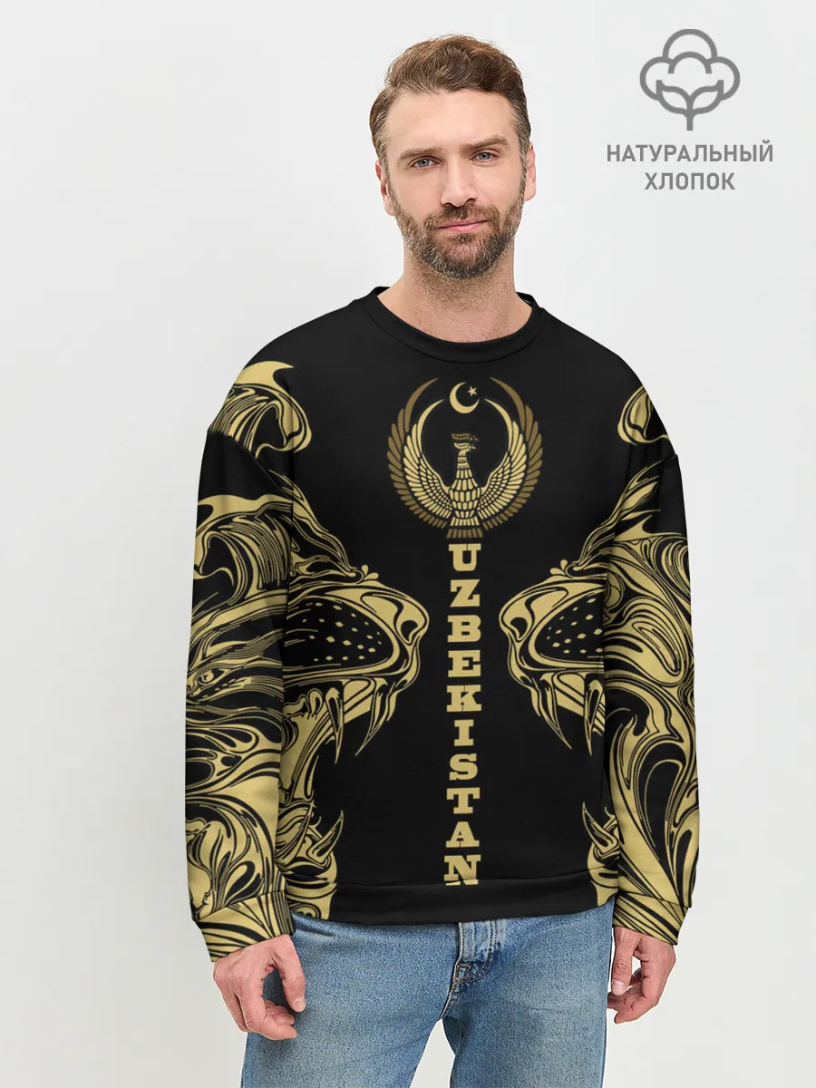 Мужской свитшот базовый / Узбекистан
