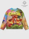 Мужской свитшот базовый / Crash Bandicoot