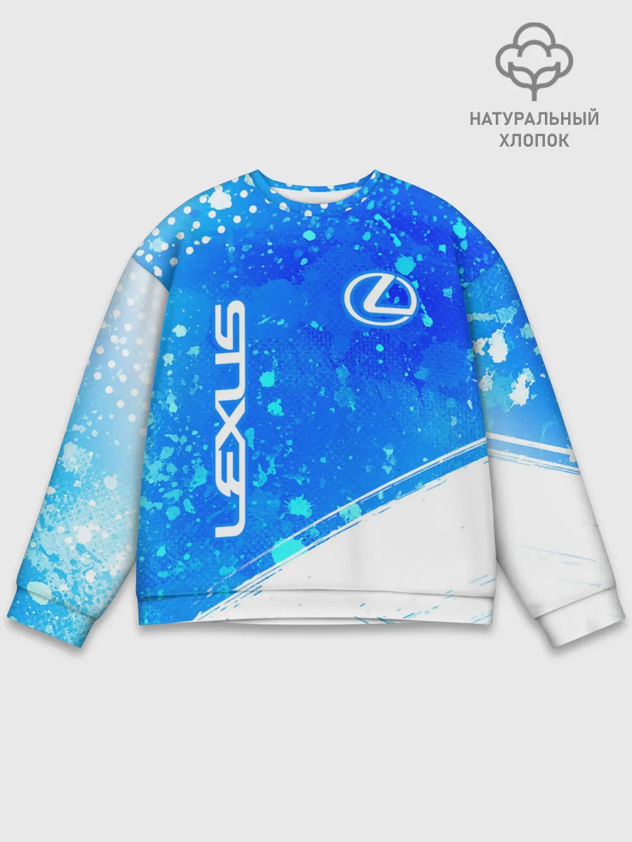 Мужской свитшот базовый / LEXUS / ЛЕКСУС