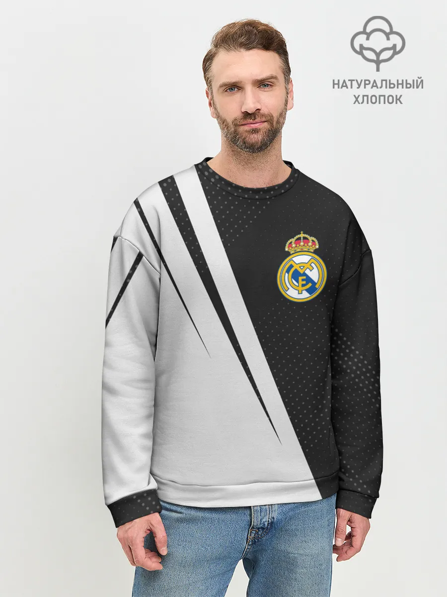 Мужской свитшот базовый / REAL MADRID / РЕАЛ МАДРИД