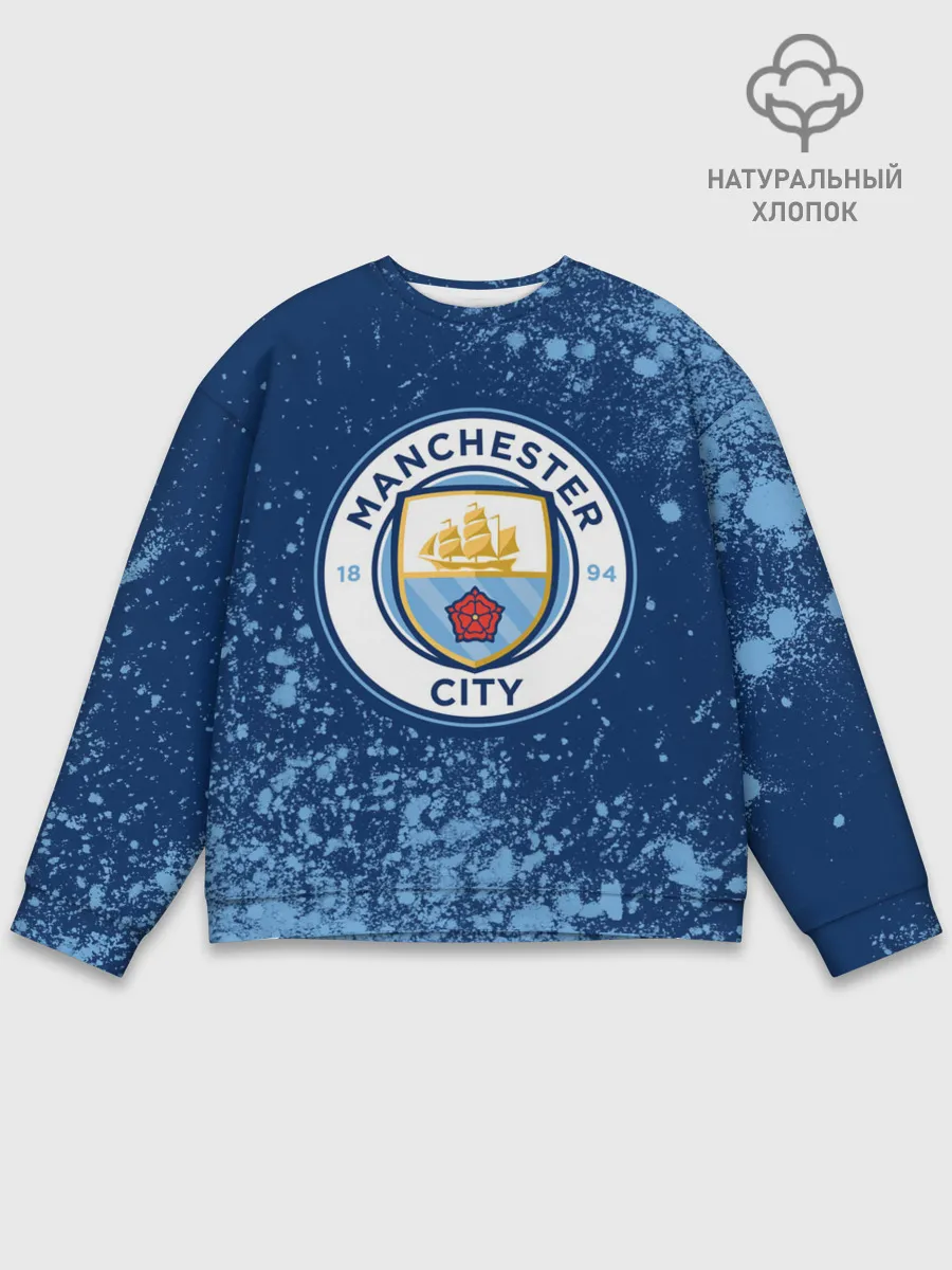 Мужской свитшот базовый / MANCHESTER CITY Манчестер Сити