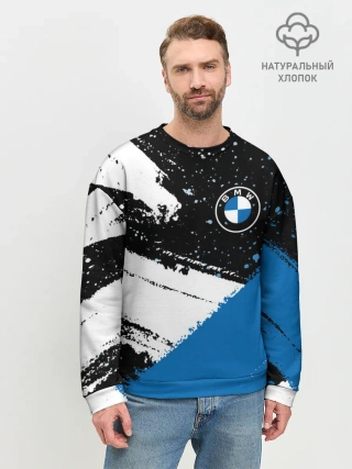 Мужской свитшот базовый / BMW / БМВ