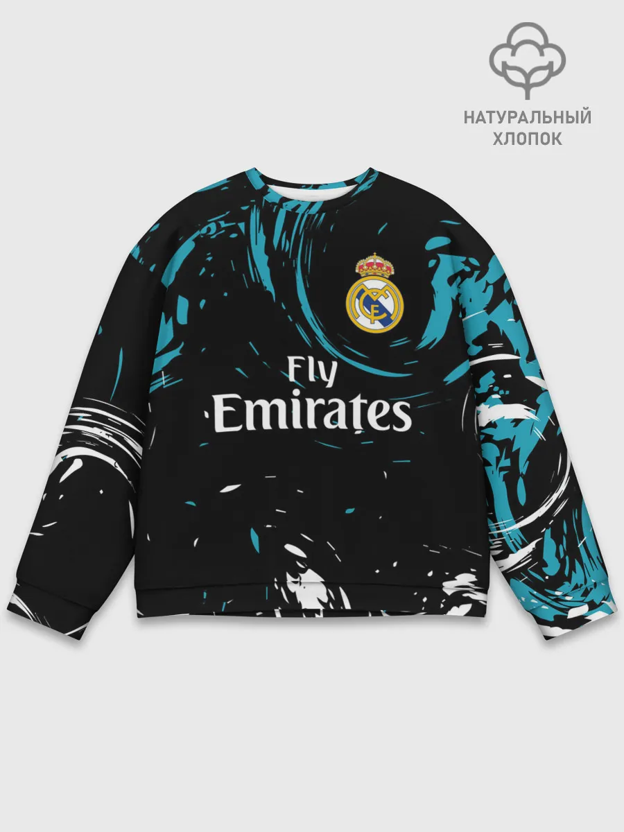 Мужской свитшот базовый / REAL MADRID.