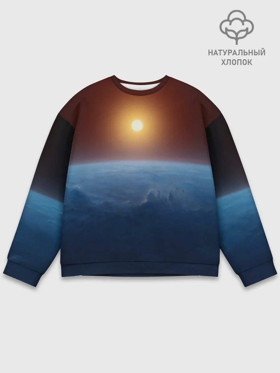 Мужской свитшот базовый / Звезда по имени солнце