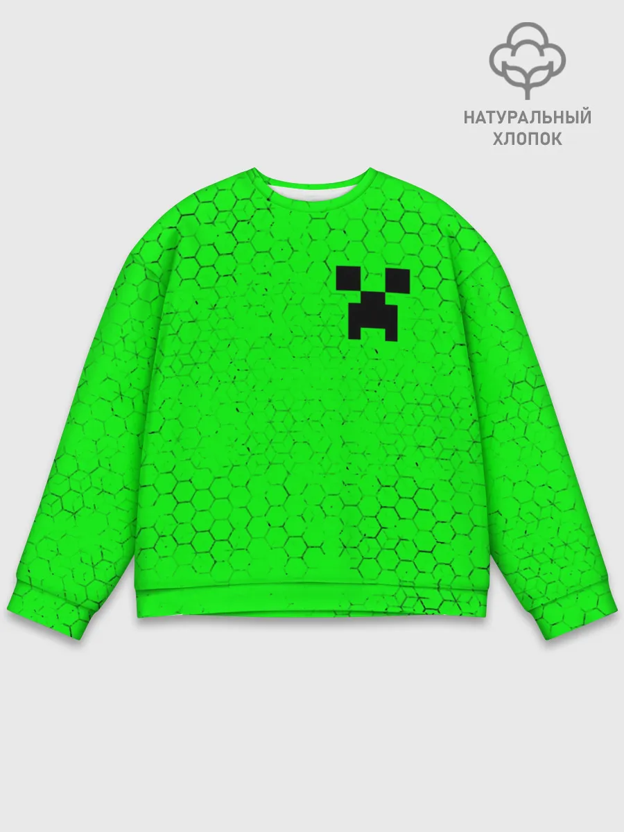 Мужской свитшот базовый / MINECRAFT / МАЙНКРАФТ