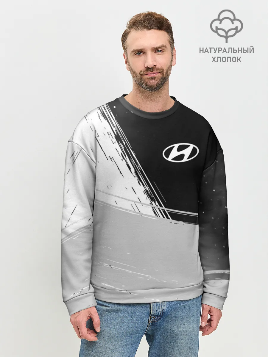 Мужской свитшот базовый / HYUNDAI / Хендай