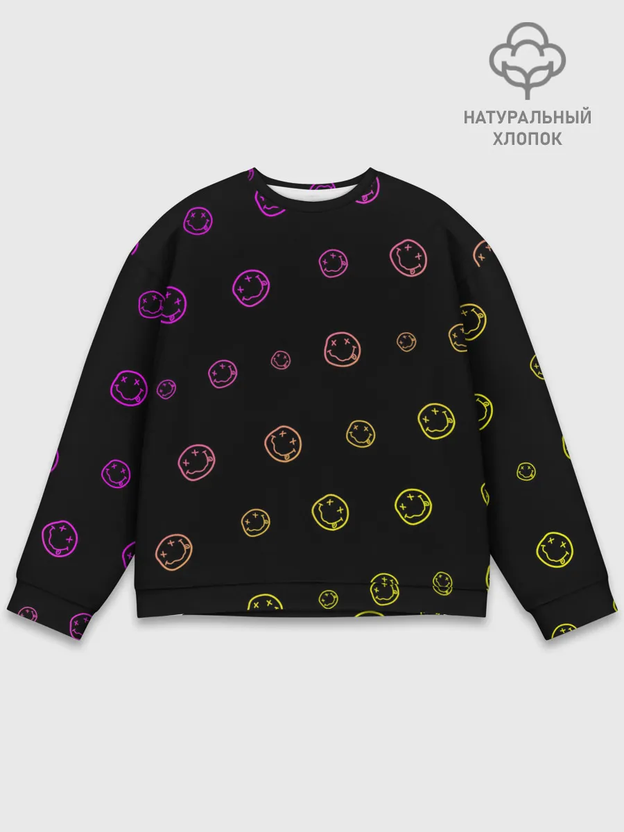 Мужской свитшот базовый / NIRVANA / НИРВАНА