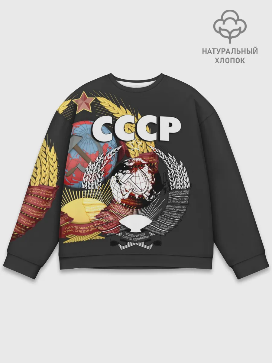 Мужской свитшот базовый / СССР