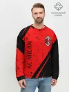 Мужской свитшот базовый / AC MILAN / МИЛАН