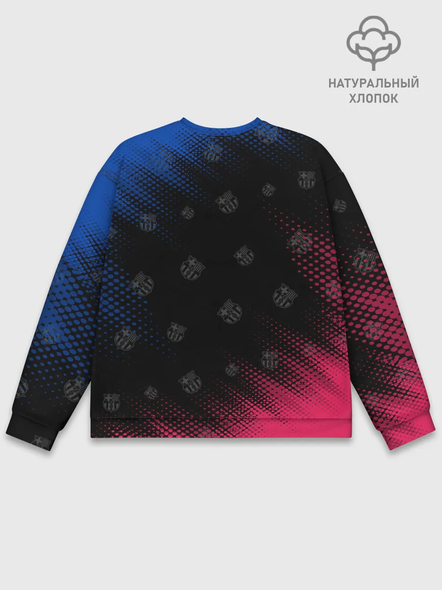 Мужской свитшот базовый / BARCELONA / БАРСЕЛОНА