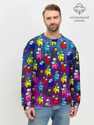 Мужской свитшот базовый / AMONG US